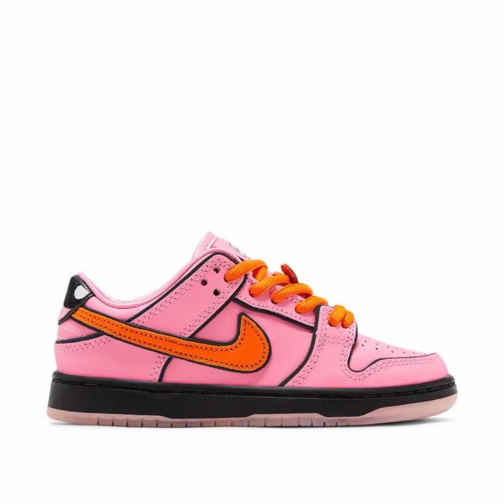 The Powerpuff Girls x Nike Dunk Low Pro SB QS PS 'Blossom'